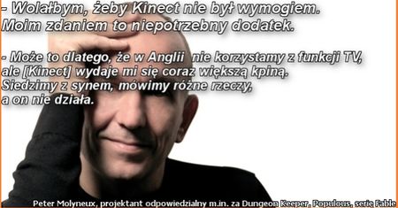 Cytaty tygodnia #1: Kinect to kpina