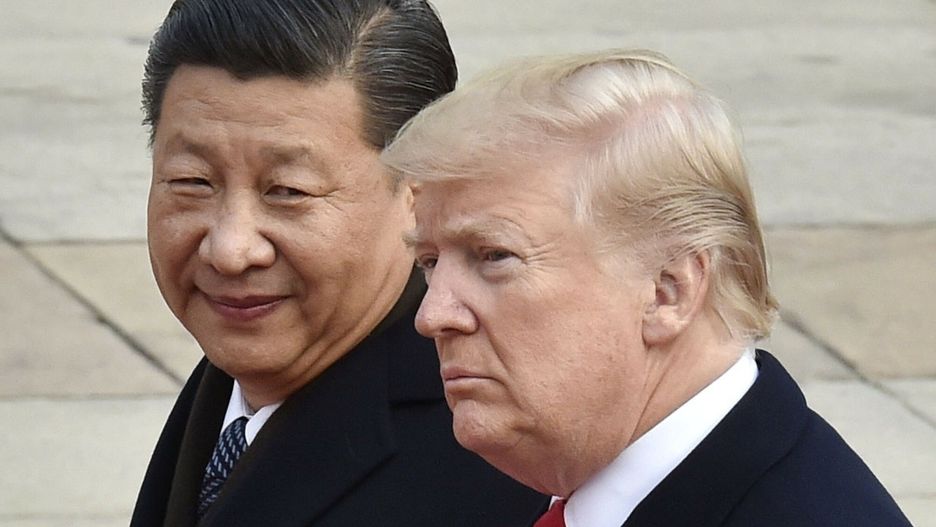 Przywódca Chin Xi Jinping i Donald Trump, który znów zostanie pr