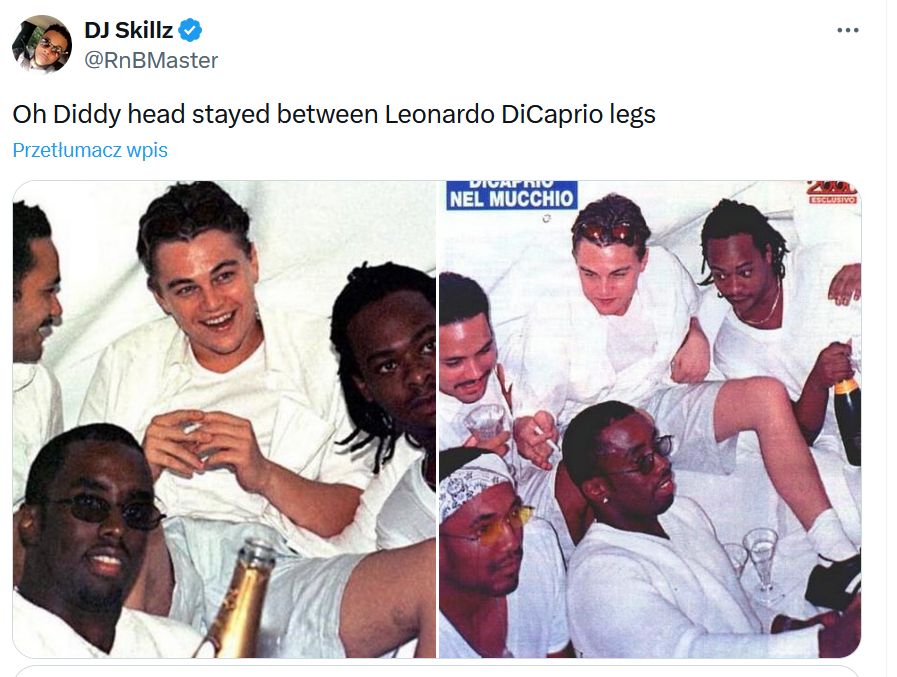 Tak wyglądały "Białe Imprezy" u Diddy'ego