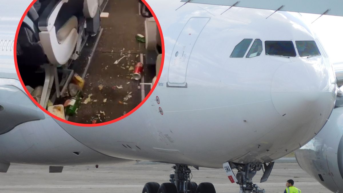 Do sieci trafiło nagranie z wnętrza samolotu