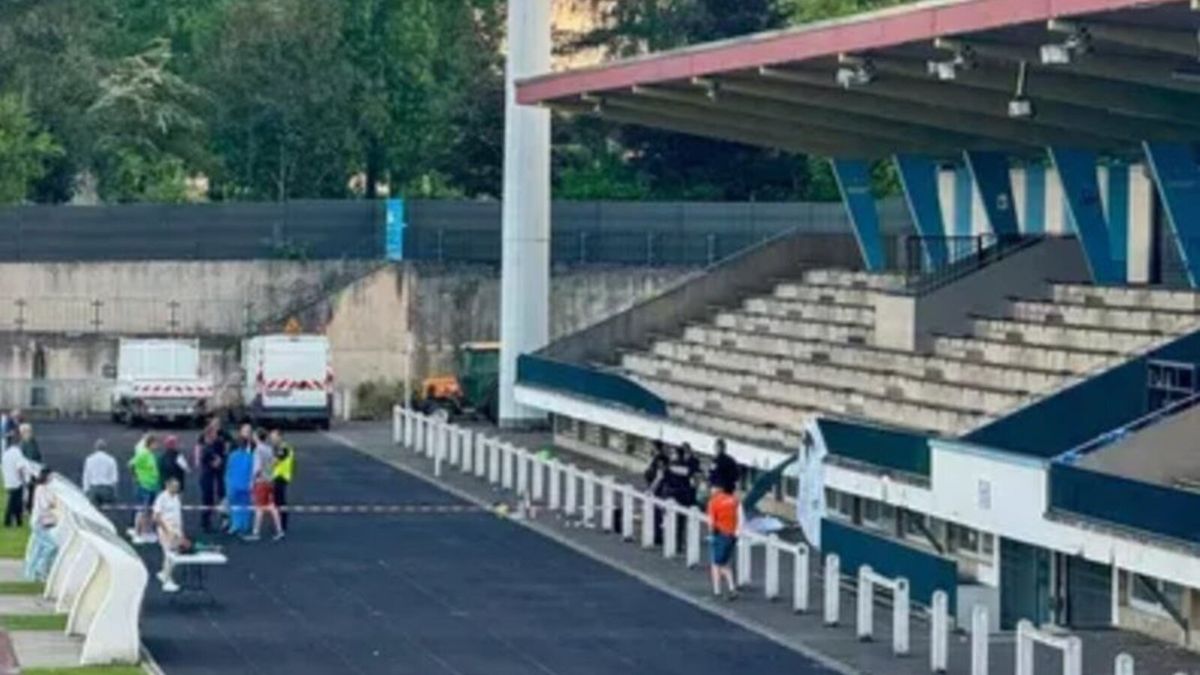 trybuna obiektu w Thionville