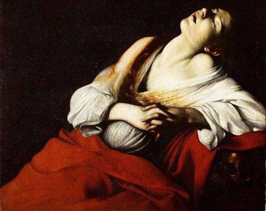 Nowożytne wizerunki Marii Magdaleny często mają już jawnie erotyczny podtekst