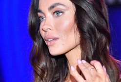 Edyta Zając w czerwonym stroju kąpielowym. Prawdziwa bogini