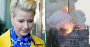 Pożar katedry Notre Dame. Małgorzata Kożuchowska komentuje, odpowiada jej... Andrzej Duda: "Łączę się z Panią serdecznie w żalu"