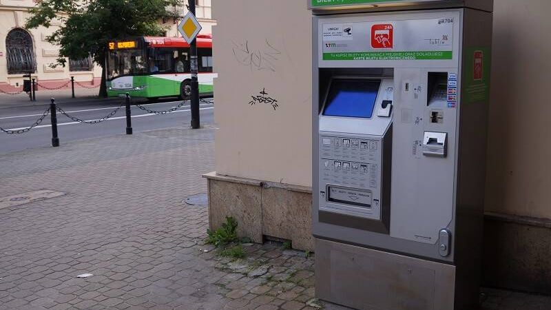 biletomat ztm bilet mpk lublin
