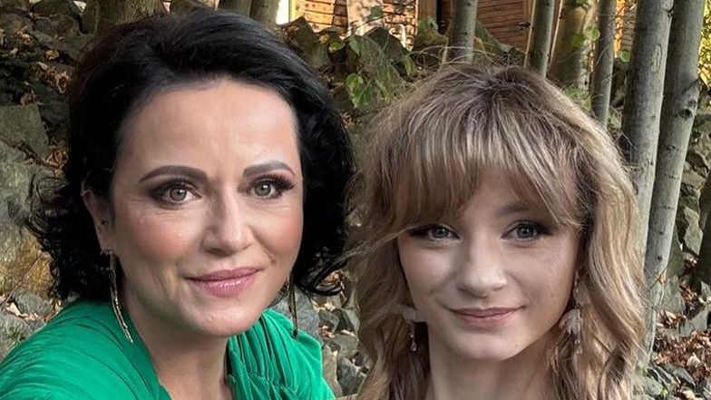 Adam i Izabela Małyszowie z córką Karoliną