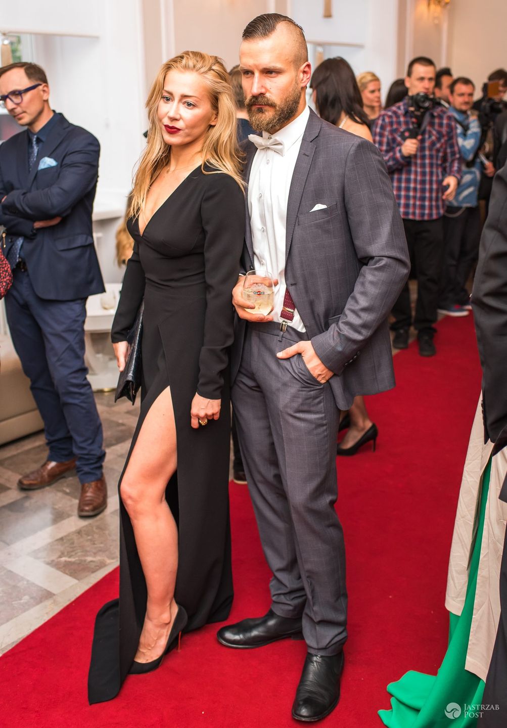 Kasia Warnke i Piotr Stramowski, after party gali rozdania nagród serwisu Plejada