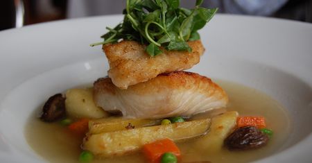 Halibut grenlandzki poddany obróbce wysuszającej mięso