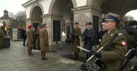 Minister obrony Niemiec w Warszawie. Spotkał się z wicepremierem Błaszczakiem i szefem BBN
