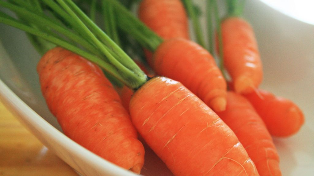 Surowe marchewki baby