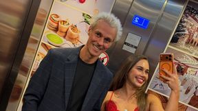 Piotr Żyła z ukochaną. Będziecie mieli problem go poznać
