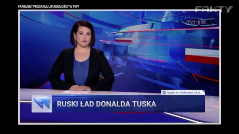 "Fakty" TVN punktują "Wiadomości" TVP w nowym materiale 