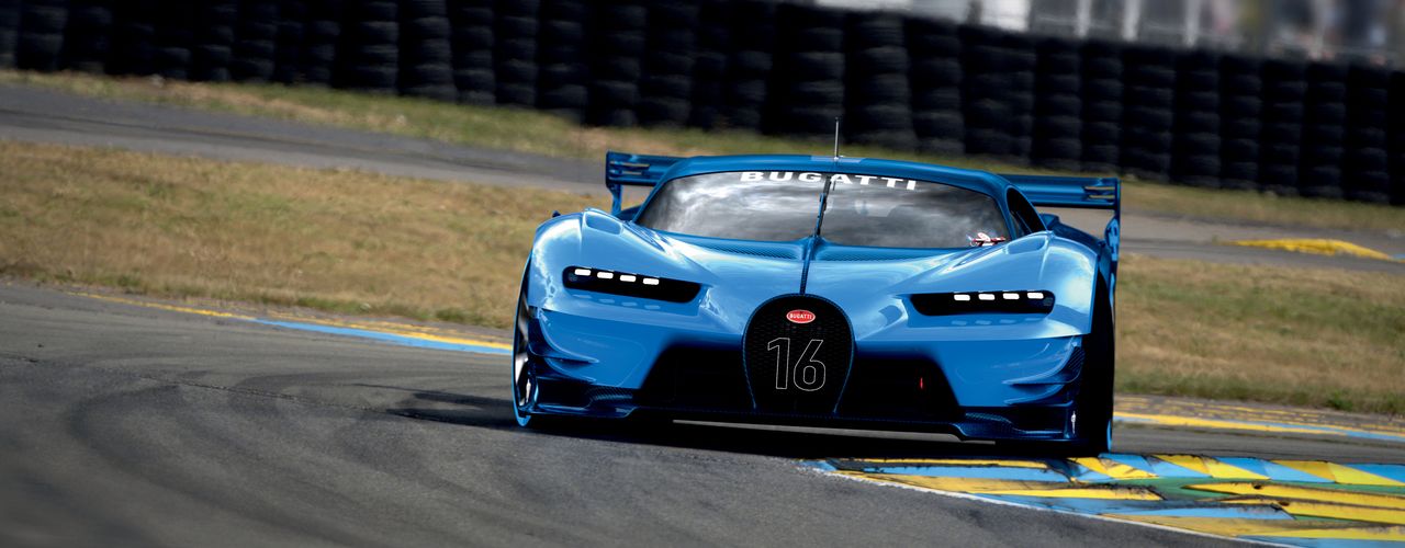 Na zdjęciu: Bugatti Vision Gran Turismo