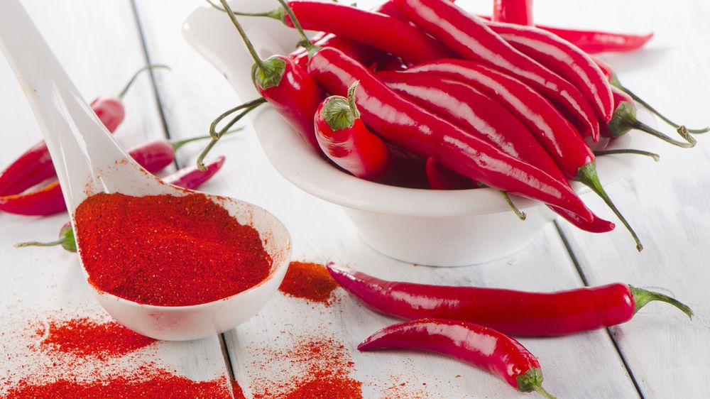 Suszone ostre papryczki