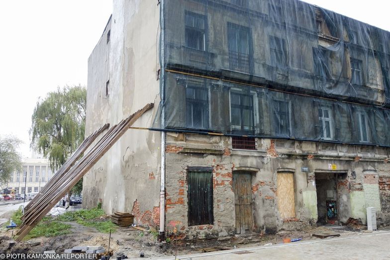 Łódzka kamienica przeznaczona do rozbiorki
