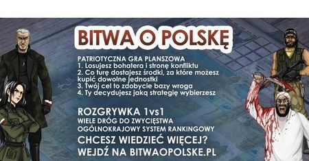 Kontrowersyjna gra zablokowana. "Bitwa o Polskę" nie trafiła na PolakPotrafi.pl