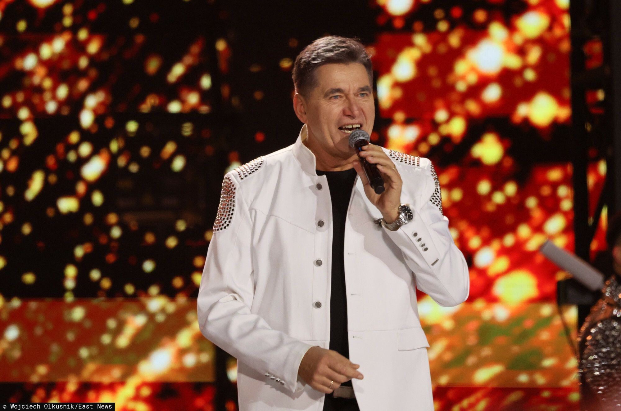 Sławomir Świerzyński na sylwestrze TV Republika