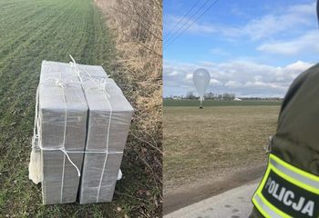 Kolejne balony z Białorusi. Policja przekazuje apel