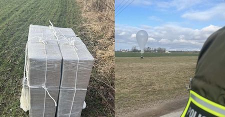 Kolejne balony z Białorusi. Policja przekazuje apel