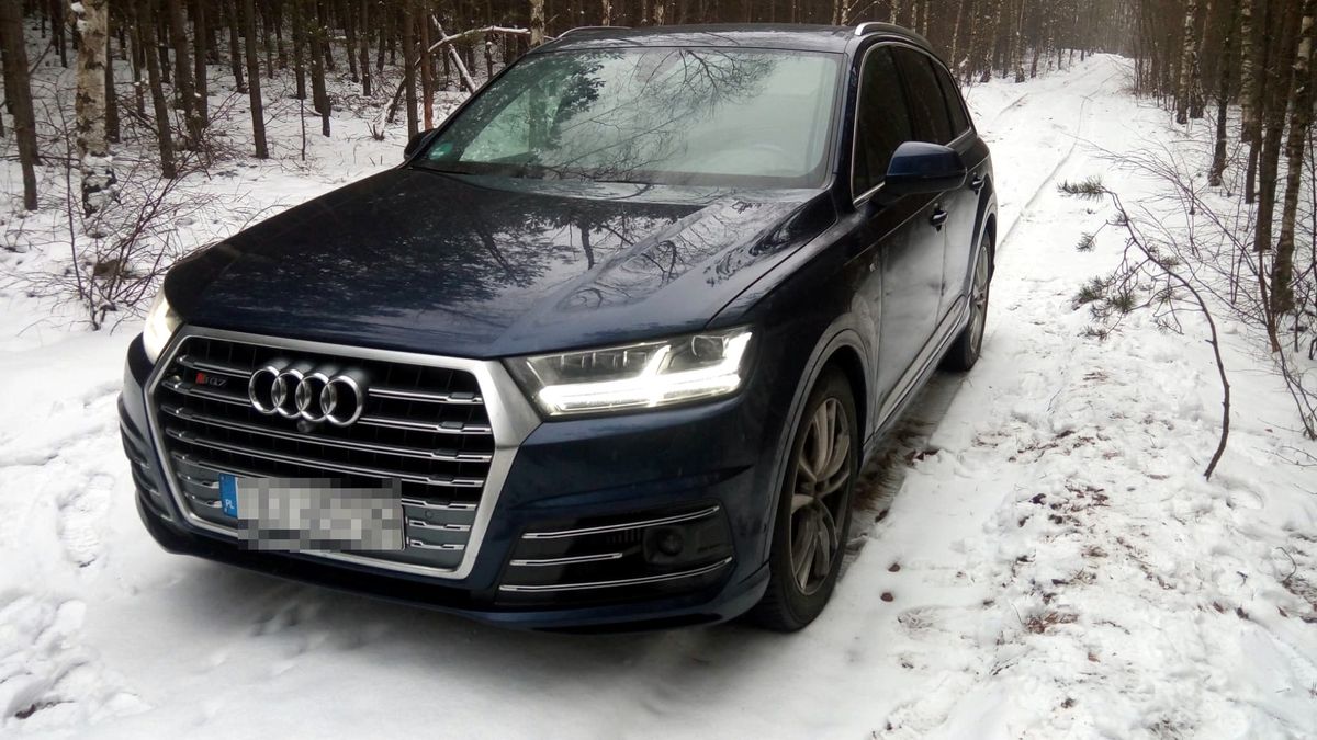 Kradzione Audi SQ7