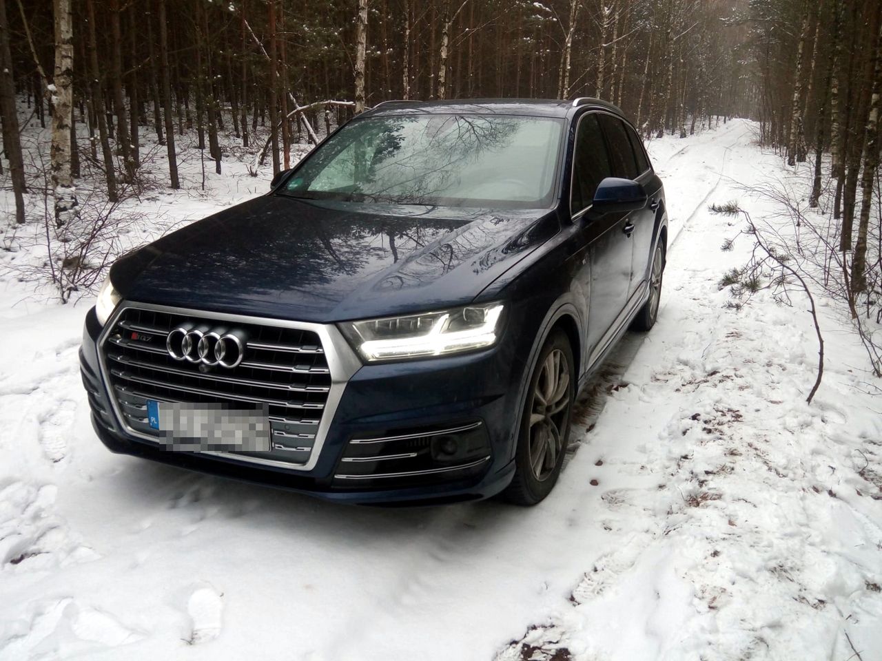 Kradzione Audi SQ7