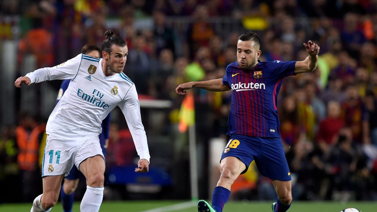 Zdjęcie okładkowe artykułu: Getty Images / Alex Caparros / Na zdjęciu: Gareth Bale (po lewej) i Jordi Alba (po prawej)