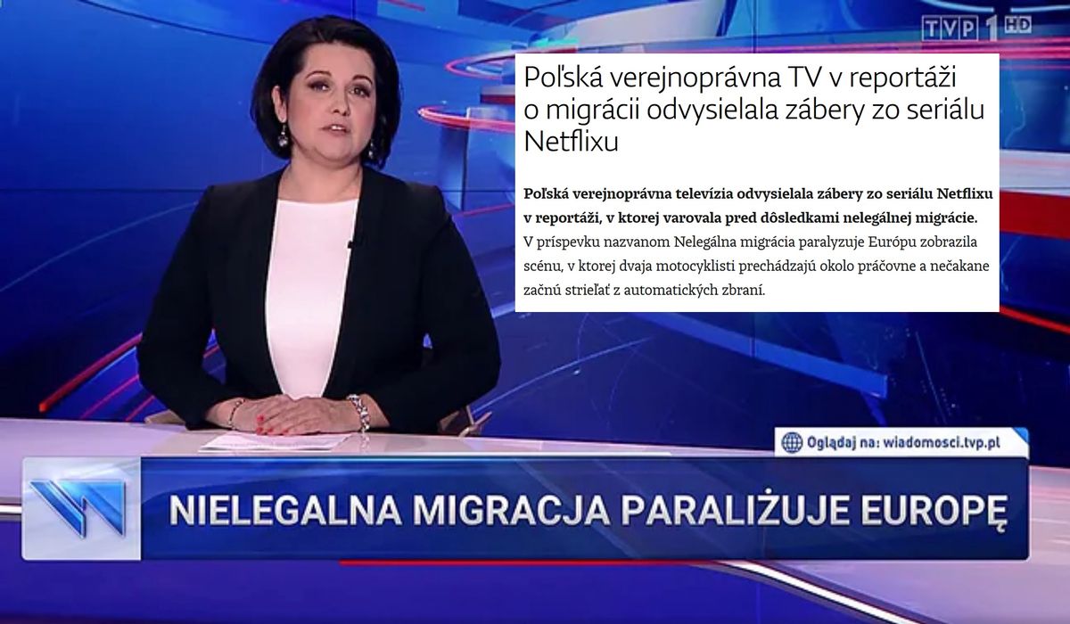 O wpadce "Wiadomości" napisał m.in. słowacki "Denník N" 