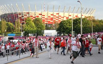 Euro 2012. Marsz Rosjan bez większych zakłóceń