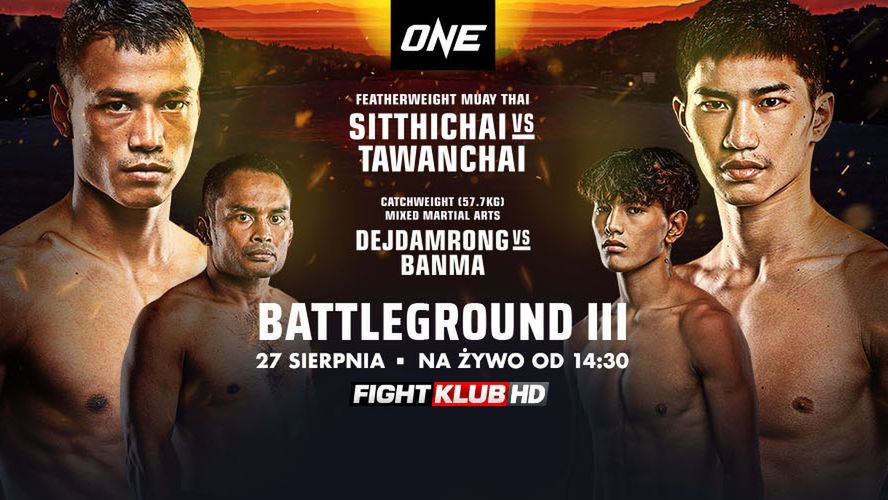 Materiały prasowe / Fightklub / One Championship: Battleground III