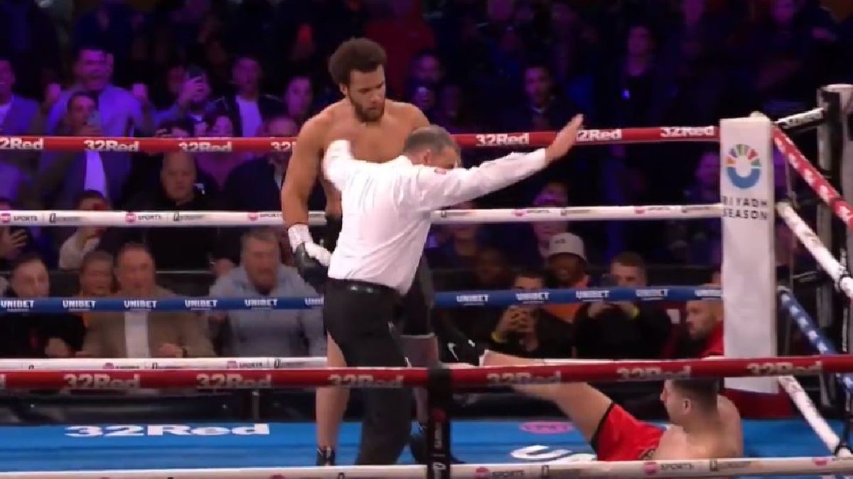 Twitter / Na zdjęciu: Moses Itauma i Michał Bołoz