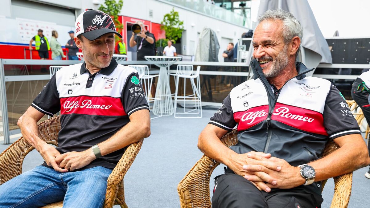 Zdjęcie okładkowe artykułu: Materiały prasowe / Alfa Romeo F1 ORLEN / Na zdjęciu: Robert Kubica (po lewej) i Beat Zehnder