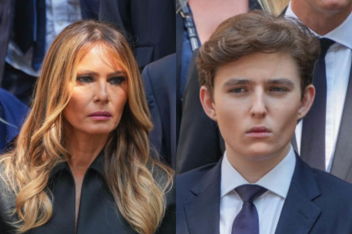 Melania "nieustannie" kontroluje syna? "Chce być pewna, że nikt mu nie dokucza"