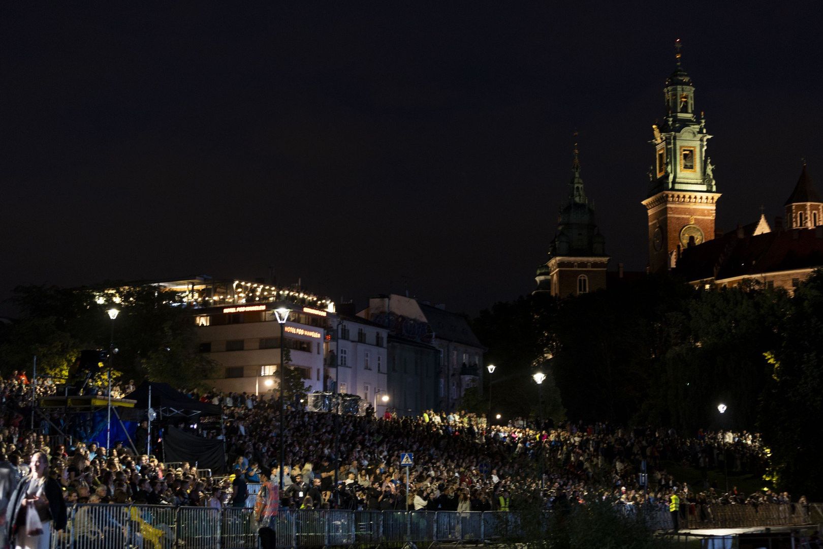 Tłumy krakowian na Małopolskie Królewskie Widowisko na Wiśle
