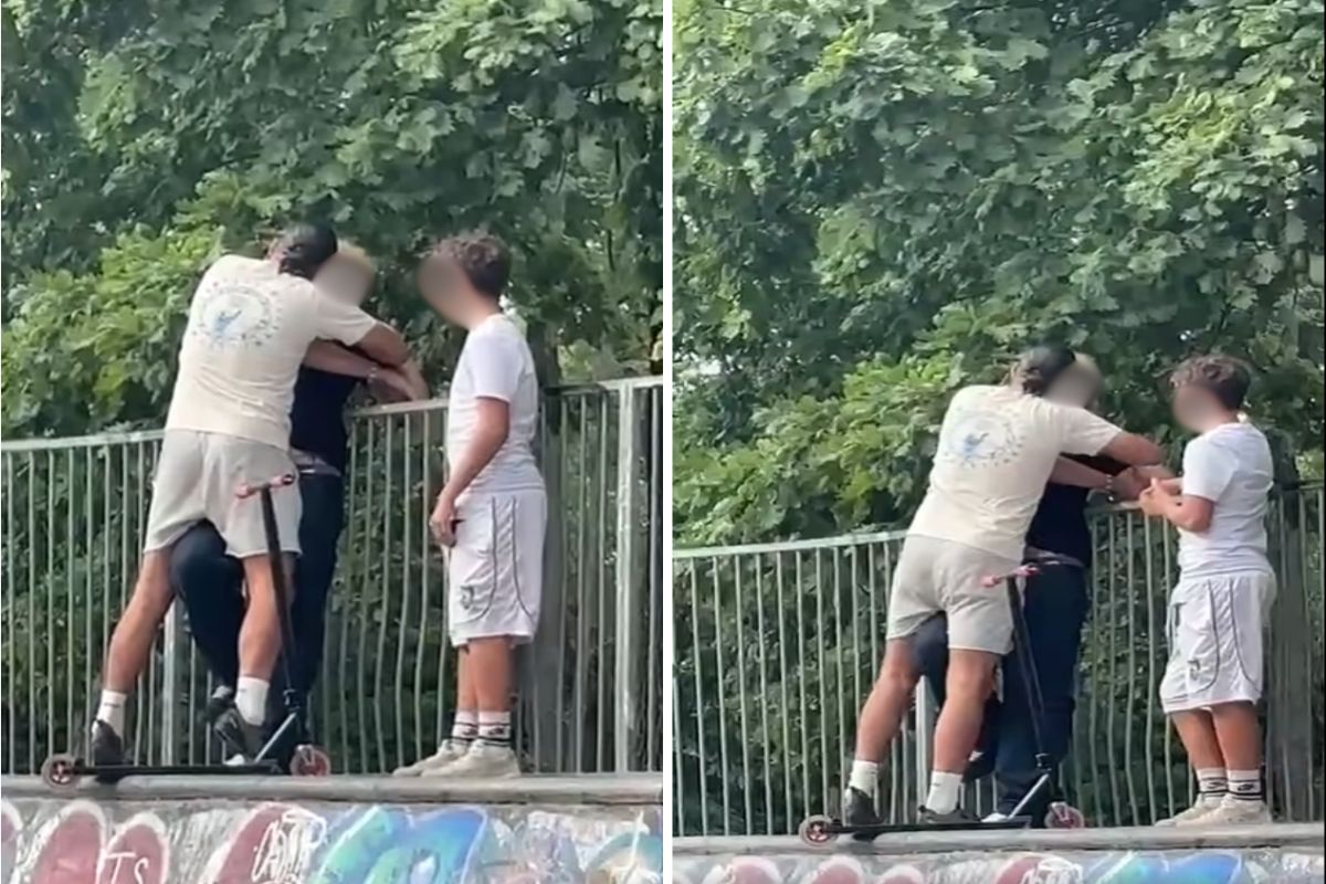 Nagranie z Parku Jordana w Krakowie. Matka 14-latka zaapelowała o pomoc