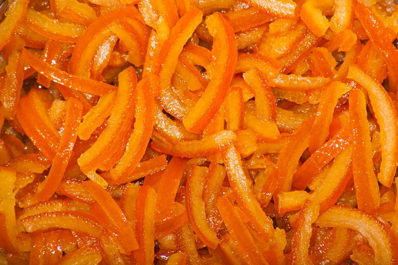Candied orange peel