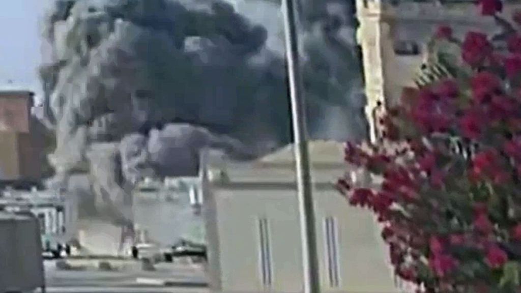 Szczyt w Katarze. "Ukarać Izrael za wszystkie zbrodnie" (na zdjęciu moment eksplozji w Dosze, w trakcie izraelskiego nalotu na dzielnicę mieszkalną w tym mieście)