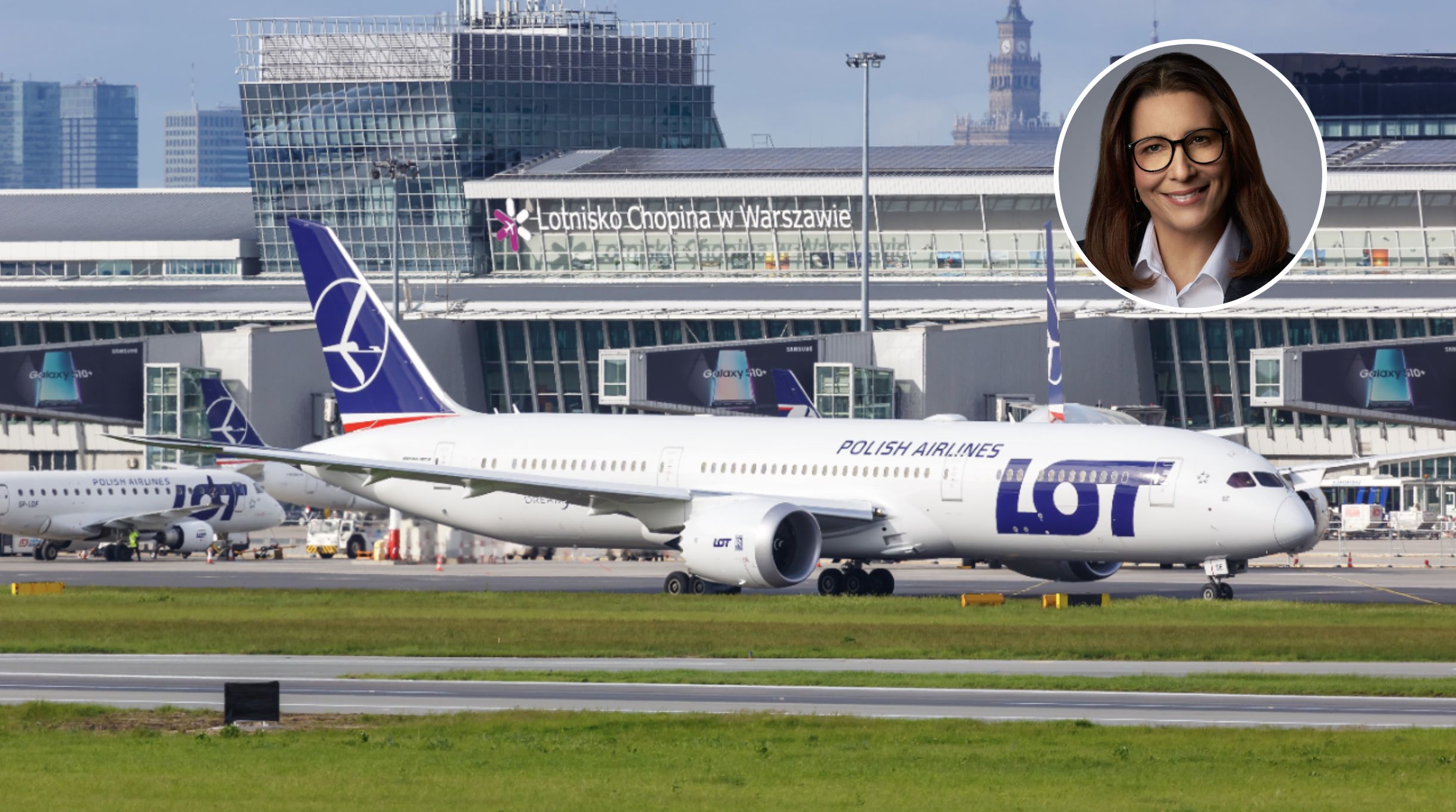 Dorota Dmuchowska, członek zarządu PLL LOT ds. operacyjnych