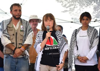 Greta Thunberg oskarża Izrael o porwanie załogi jachtu