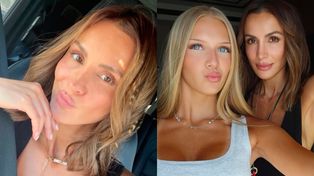 Sara Boruc publikuje selfie z 16-letnią córką Amelią. Podobna do mamy?(FOTO)