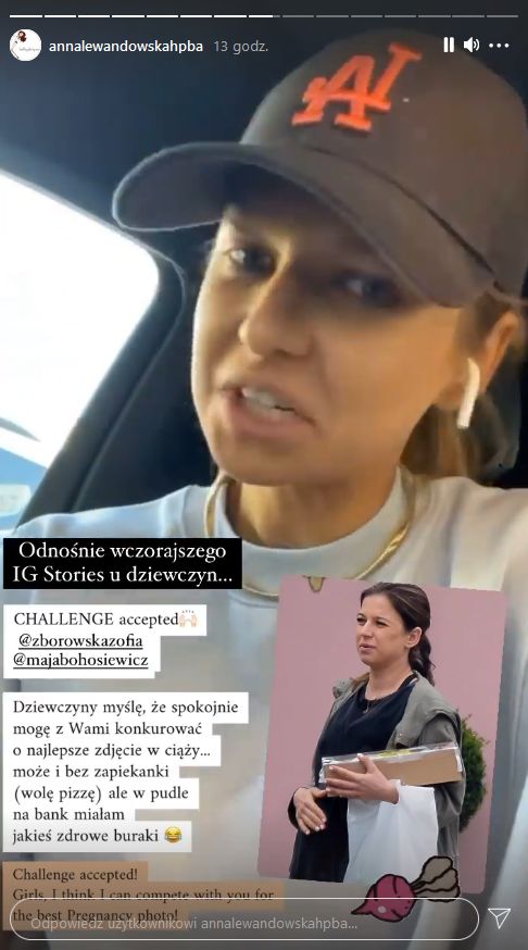 Anna Lewandowska pokazuje "najgorsze" zdjęcie z okresu ciąży