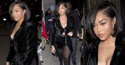 Uśmiechnięta Jordyn Woods paraduje po Hollywood z dekoltem do pępka