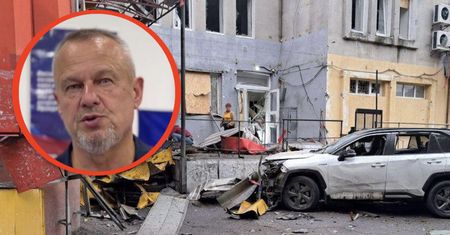 Nadleciał ukraiński dron. Samochód zdrajcy eksplodował