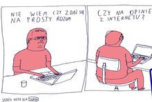 Rysunek autorstwa Janka Kozy