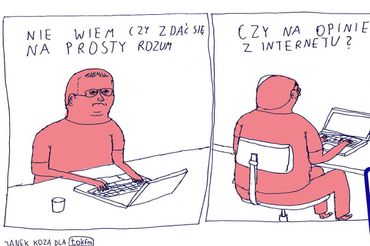 Rysunek autorstwa Janka Kozy