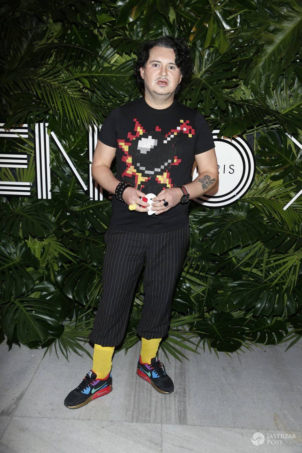 Michał Witkowski - premiera kolekcji Kenzo x H&M