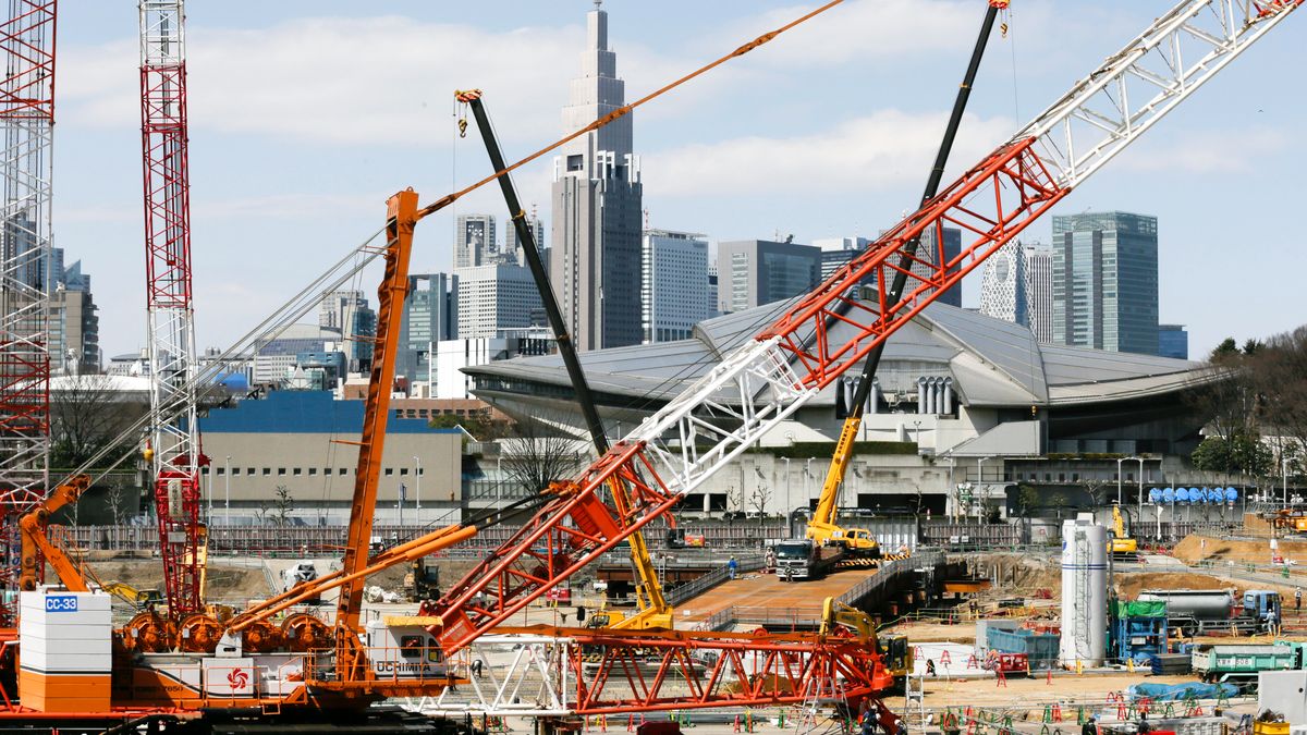 Budowa Stadionu Olimpijskiego w Tokio