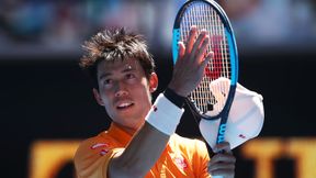 ATP Dubaj: Kei Nishikori rywalem Huberta Hurkacza. Porażka Daniła Miedwiediewa w I rundzie