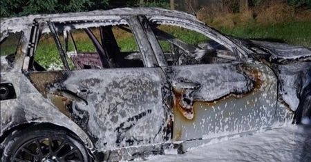 Nocny wypadek na DK11. Auto stanęło w płomieniach. Nie żyje 17-latek