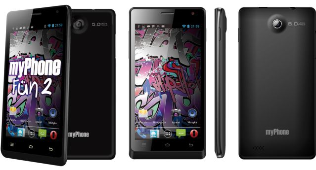 myPhone Fun2 - nowy smartfon za 399 zł