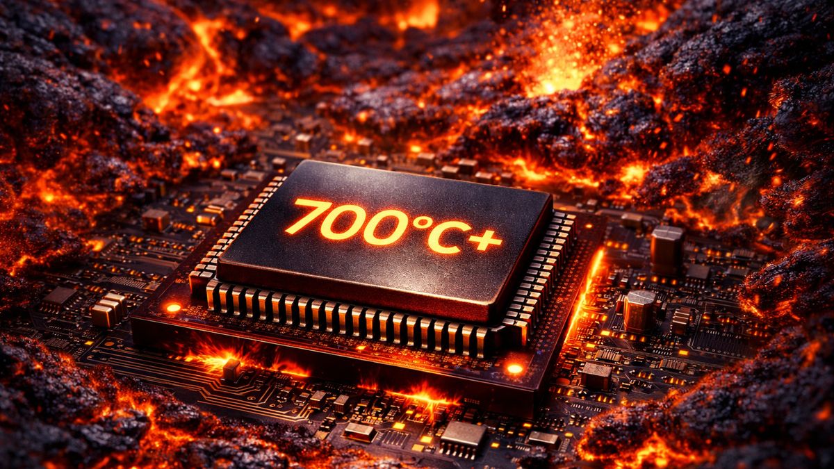 Chip pamięci pracuje w wysokich temperaturach